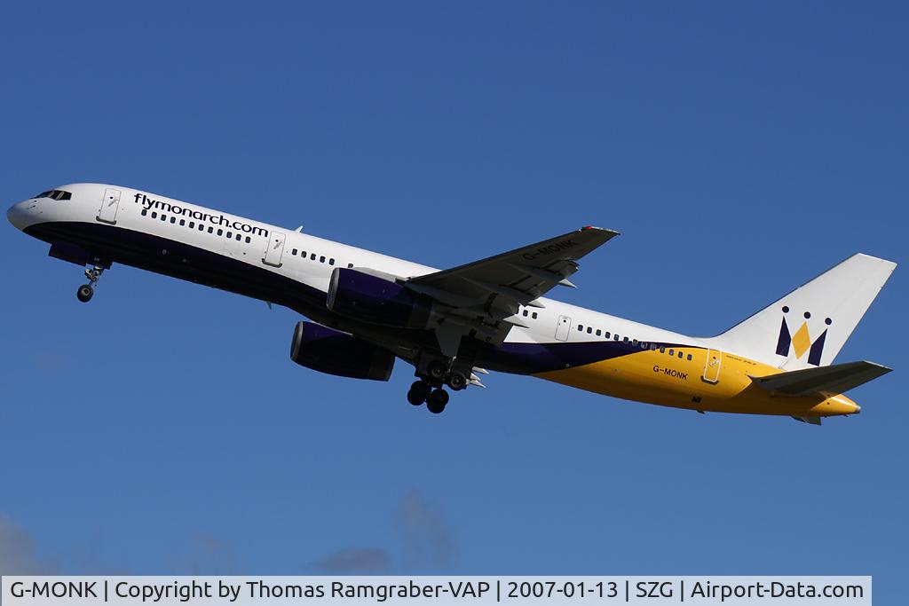 G-MONK, 1988 Boeing 757-2T7 C/N 24105, Monarch Airlines B757-200