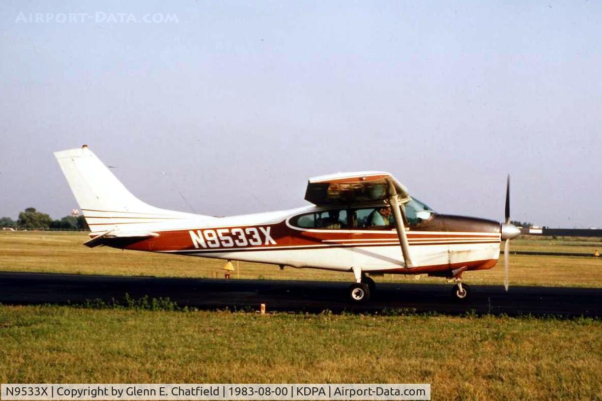 N9533X, Cessna 210A C/N 21057833, Photo taken for aircraft recognition training