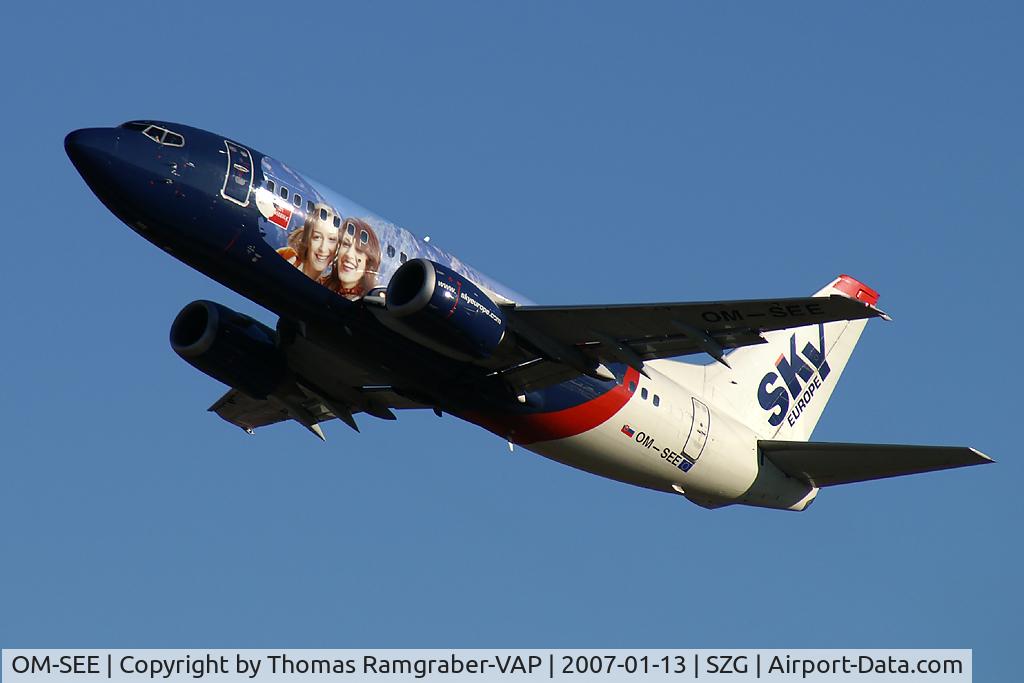 OM-SEE, 1992 Boeing 737-53C C/N 24827, SkyEurope Airlines B737-500 (special 