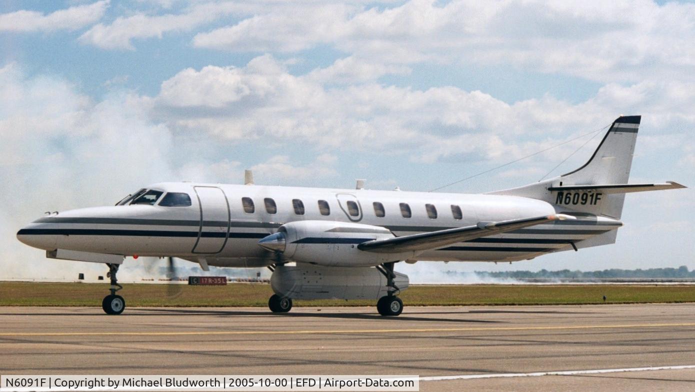 N6091F, 1994 Fairchild SA-227DC Metro 23 C/N DC-858B, Before the air show.
