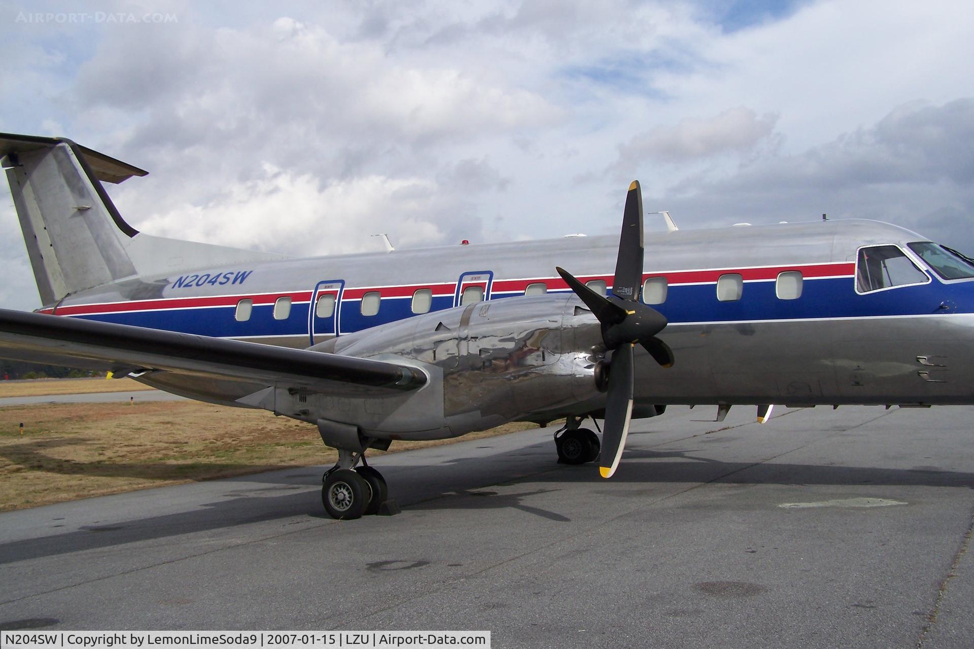N204SW, 1991 Embraer EMB-120 Brasilia C/N 120.243, This was taken what I was at LZU