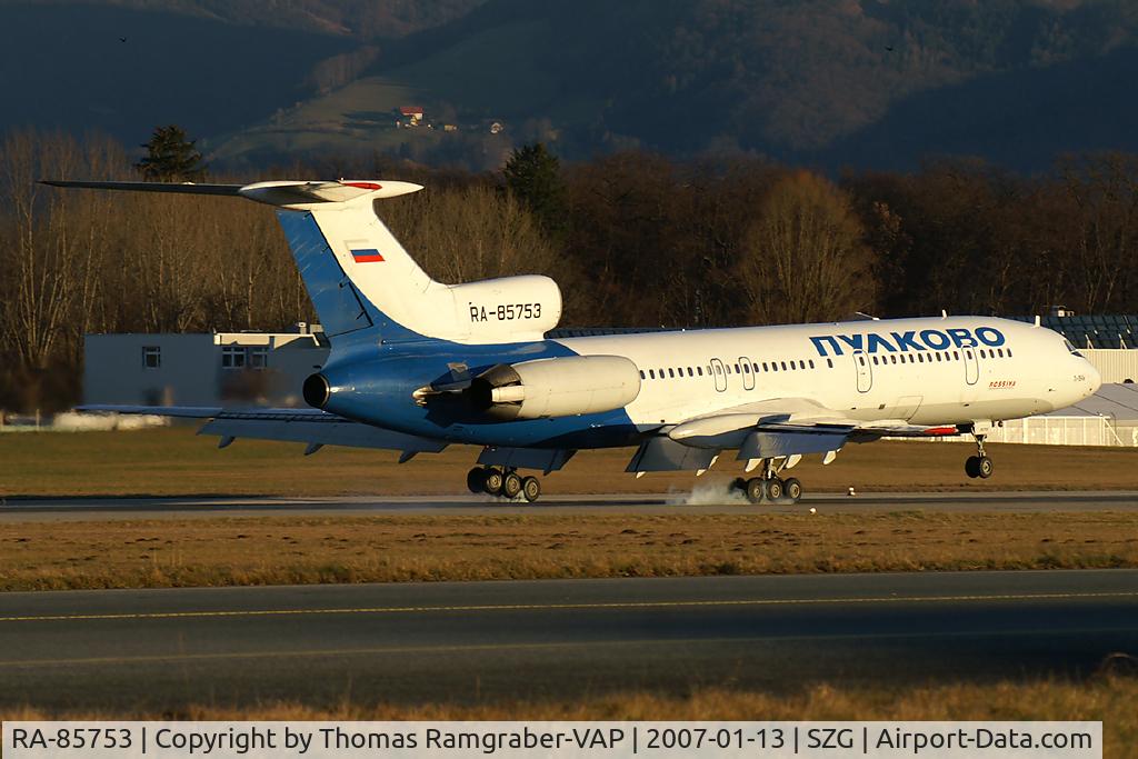 RA-85753, 1992 Tupolev Tu-154M C/N 92A935, Pulkovo TU-154M