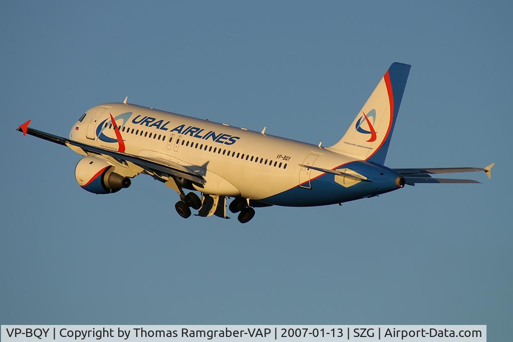 VP-BQY, 1990 Airbus A320-211 C/N 140, Ural Airlines A320