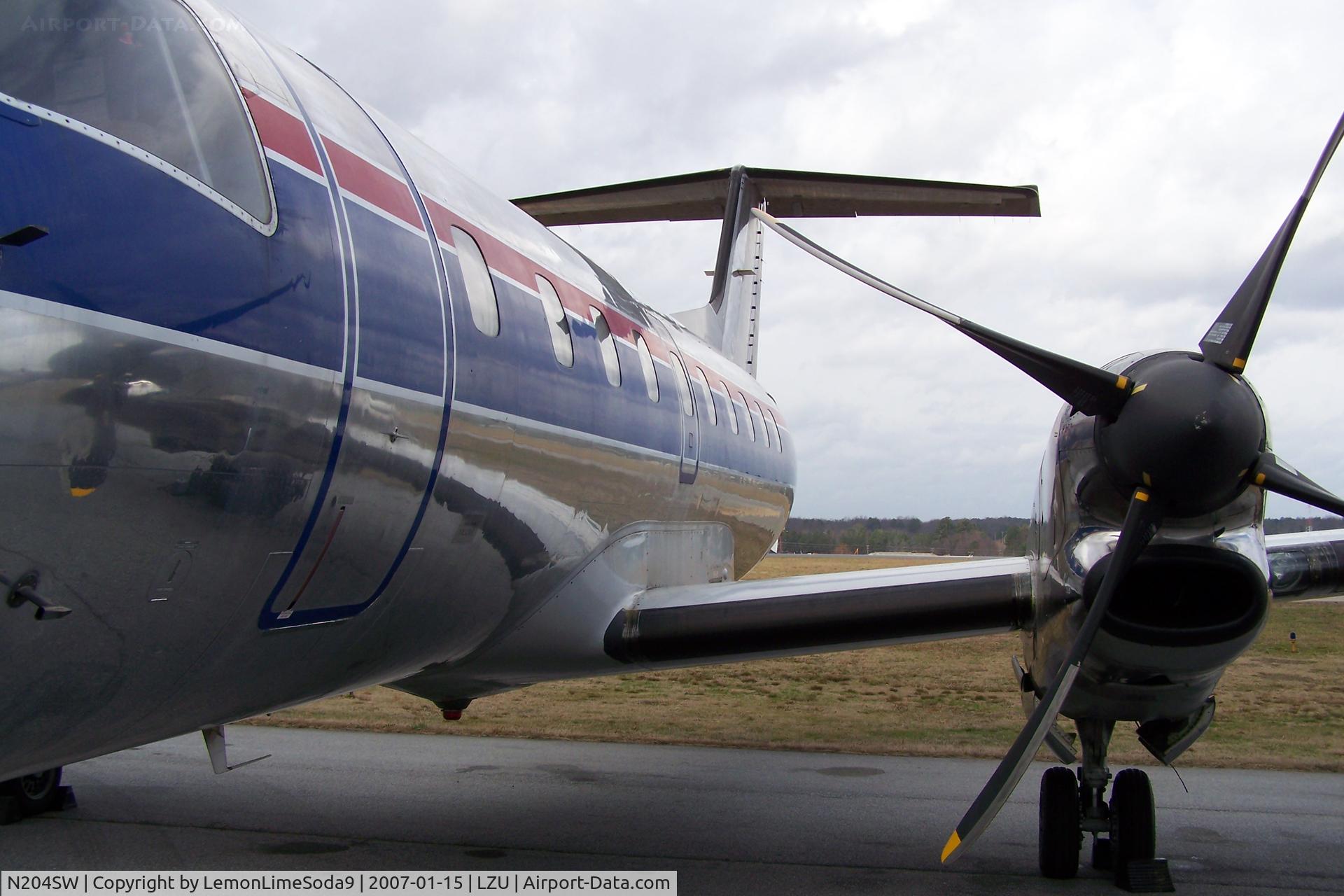 N204SW, 1991 Embraer EMB-120 Brasilia C/N 120.243, This was taken what I was at LZU