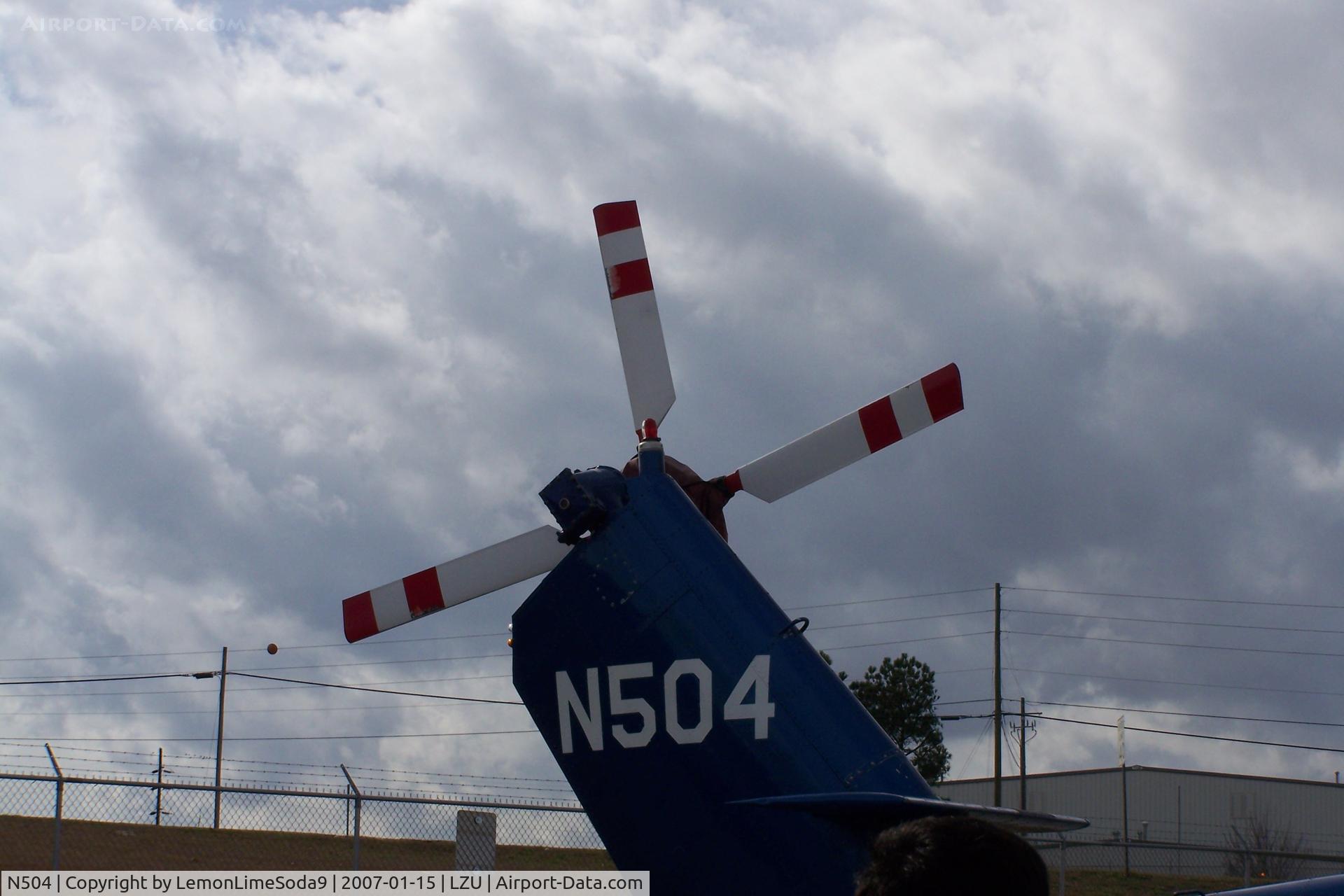 N504, 1957 Sikorsky S-58E C/N 57-1717, This was taken what I was at LZU