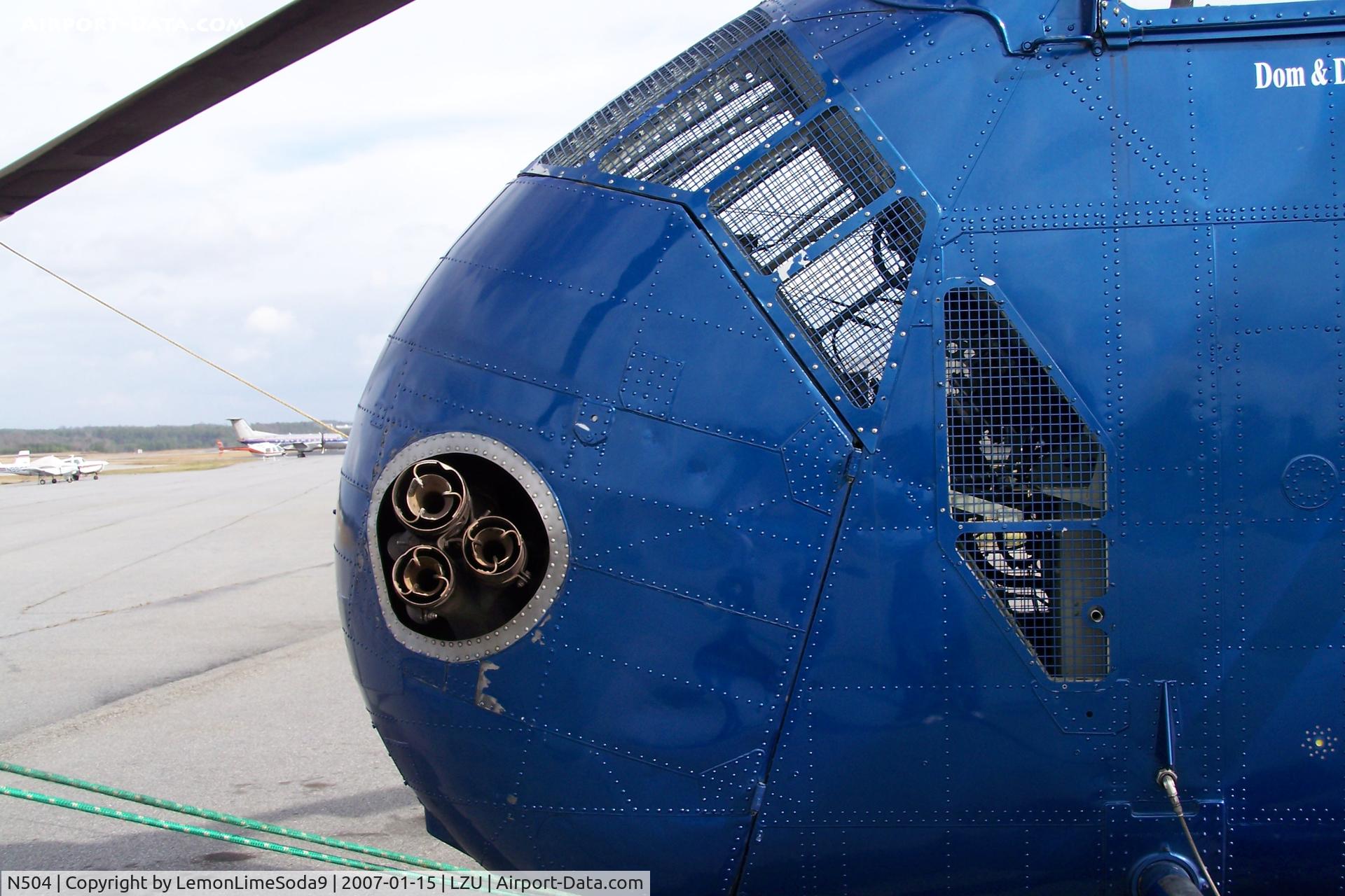N504, 1957 Sikorsky S-58E C/N 57-1717, This was taken what I was at LZU