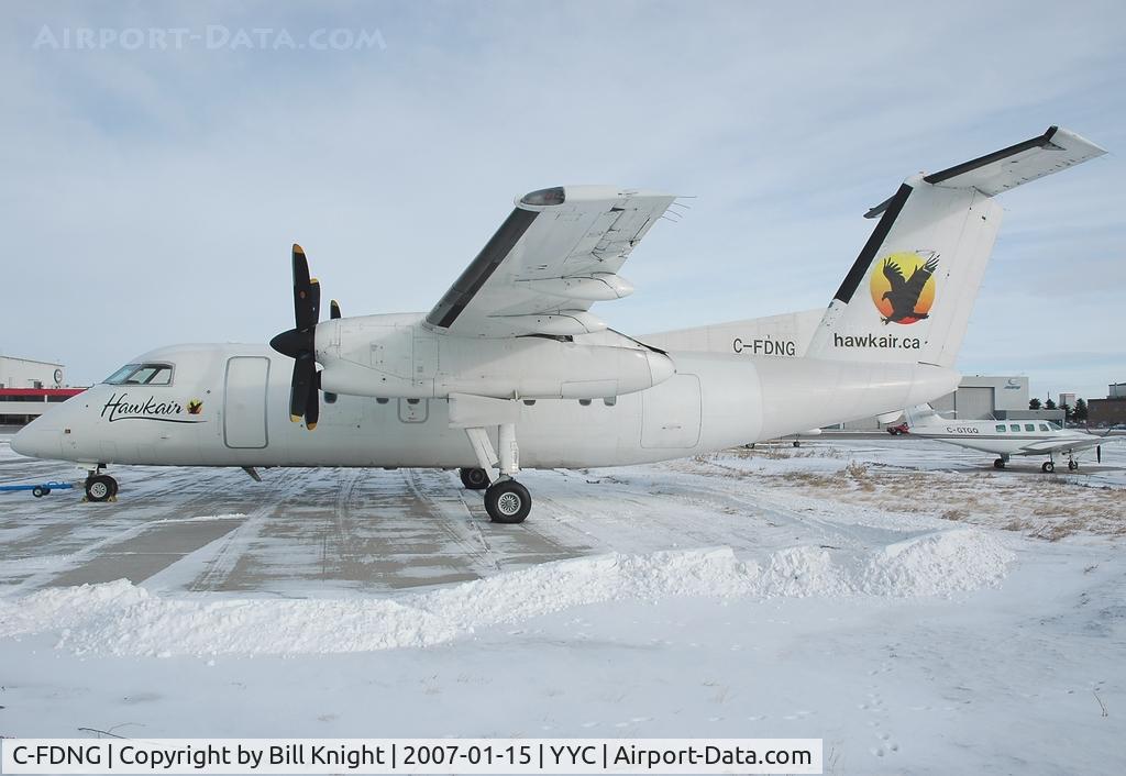 C-FDNG, 1989 De Havilland Canada DHC-8-102 Dash 8 C/N 166, Full shot