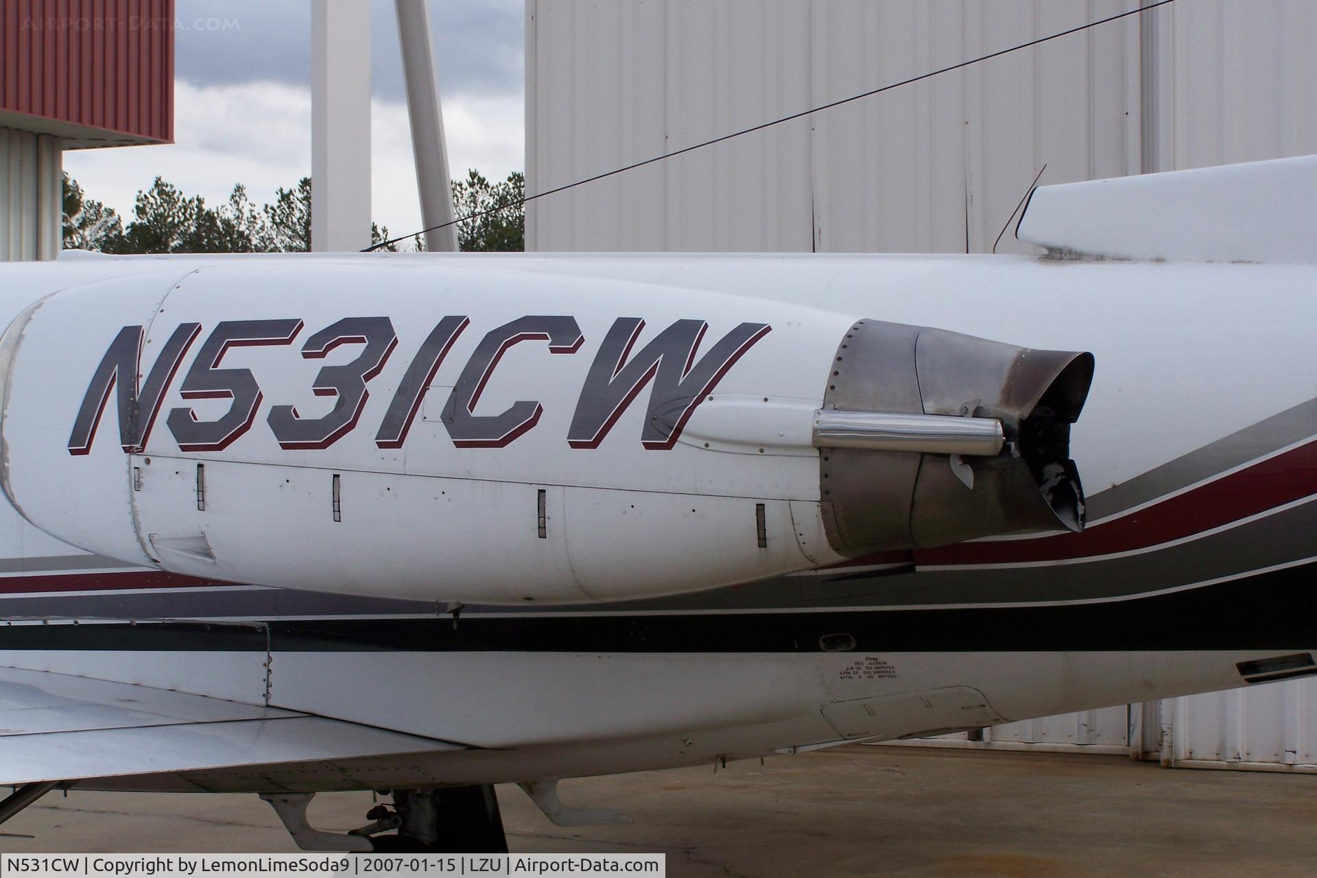 N531CW, 1977 Gates Learjet 25D C/N 231, This was taken what I was at LZU