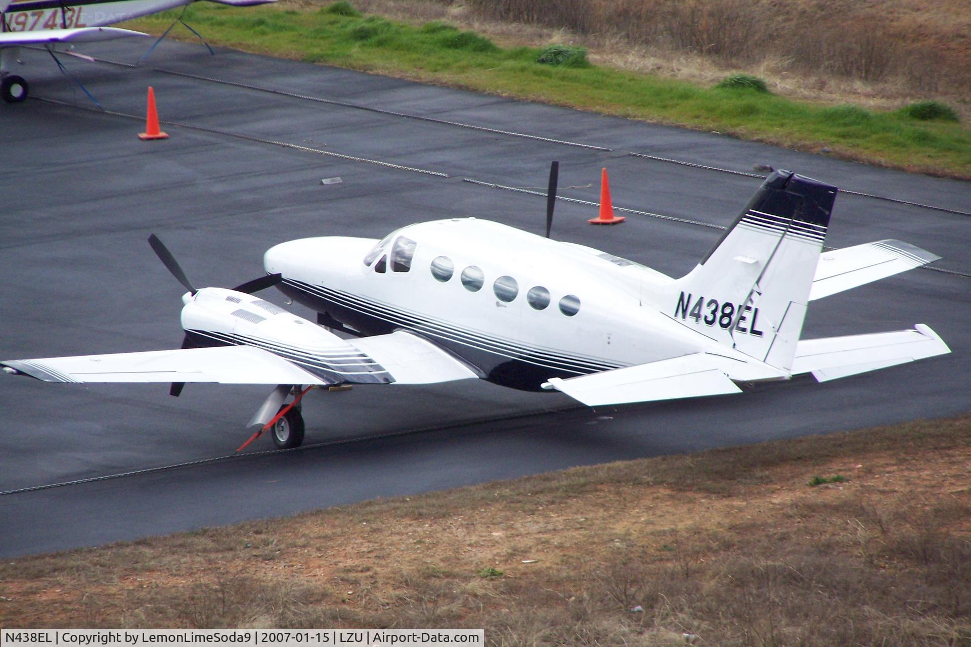 N438EL, 1977 Cessna 421C Golden Eagle C/N 421C0274, This was taken what I was at LZU