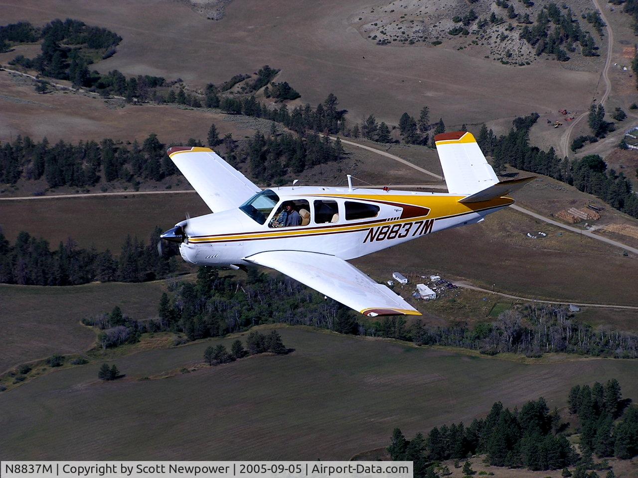 N8837M, 1964 Beech S35 Bonanza C/N D-7346, Park City, MT