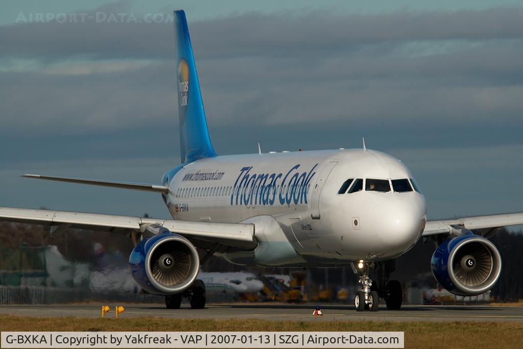 G-BXKA, 1997 Airbus A320-214 C/N 714, Thomas Cook Airbus 320