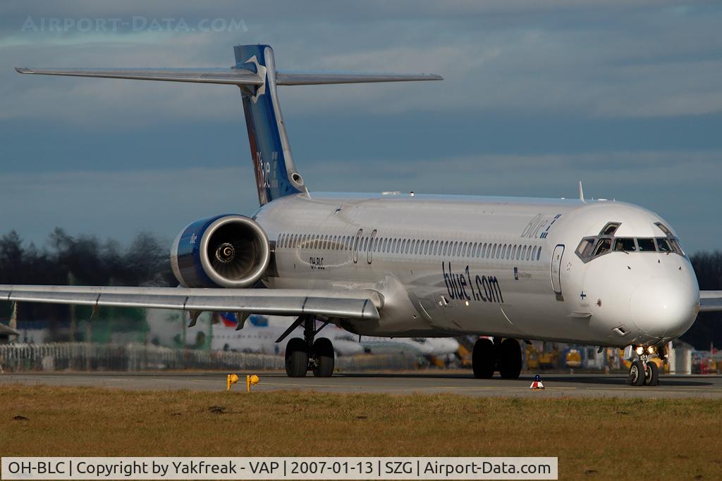 OH-BLC, 1996 McDonnell Douglas MD-90-30 C/N 53459, Blue 1 MD90