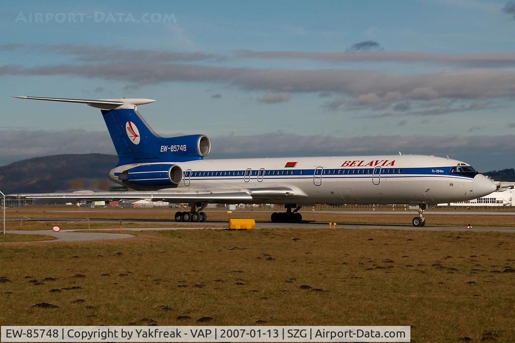 EW-85748, 1992 Tupolev Tu-154M C/N 92A924, Belavia Tupolev 154