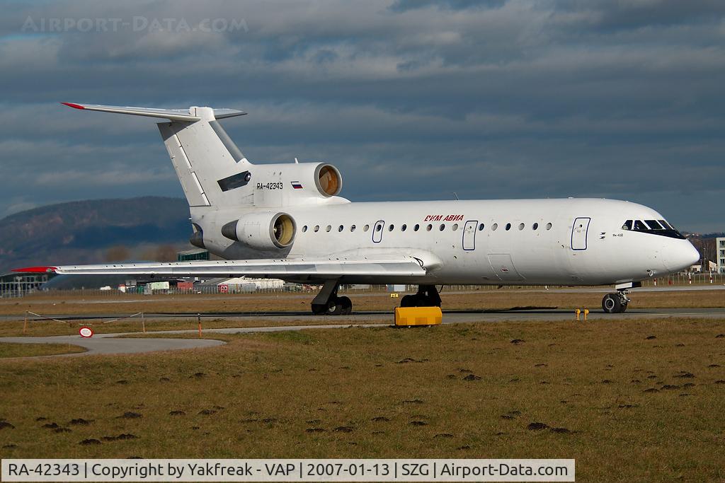 RA-42343, 1987 Yakovlev Yak-42 C/N 4520421708285, Vim Airlines Yakovlev 42
