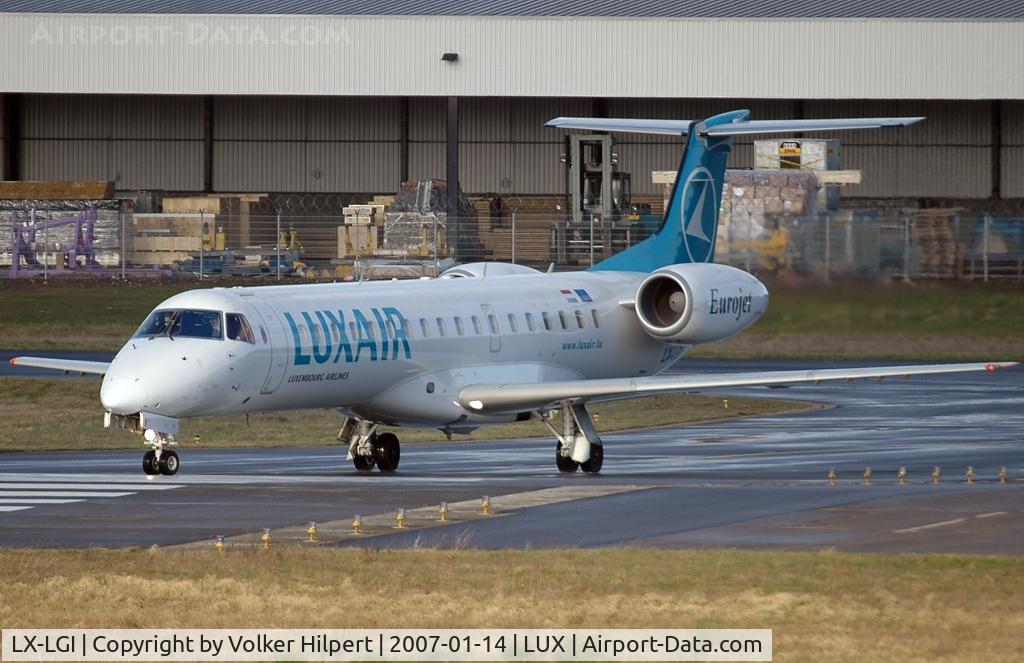 LX-LGI, 2000 Embraer EMB-145LU (ERJ-145LU) C/N 145369, ERJ-145LU