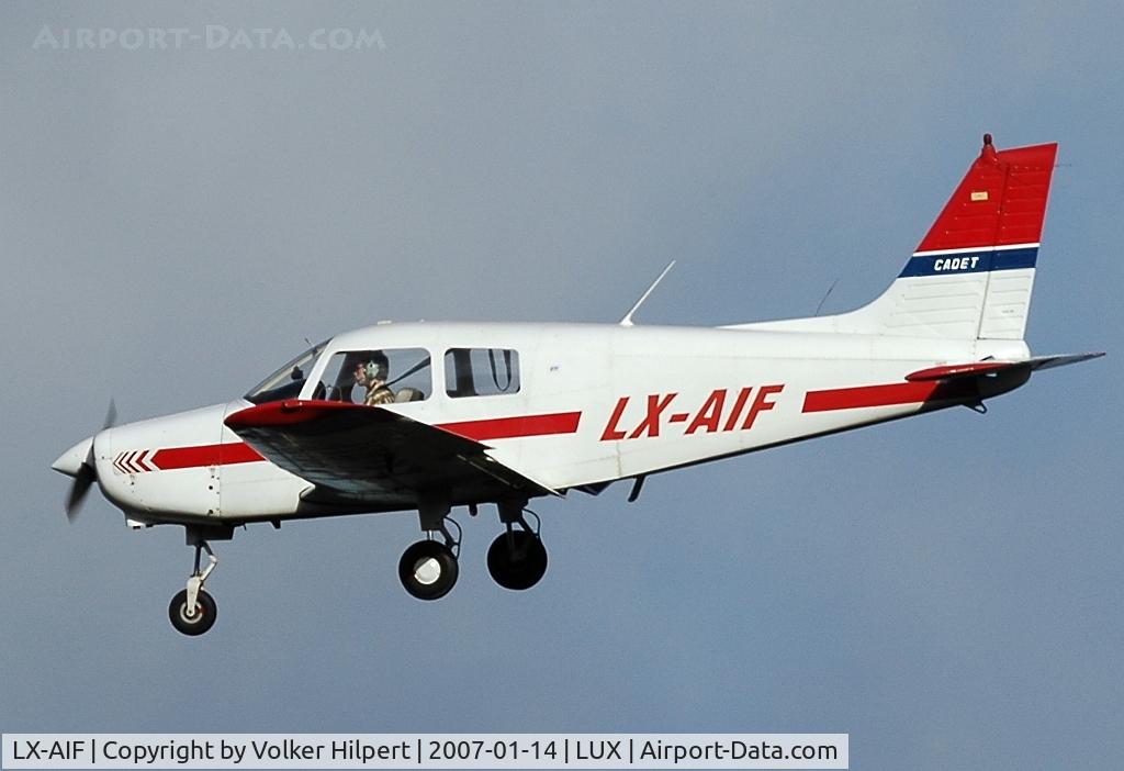 LX-AIF, Piper PA-28-161 C/N 2841173, Piper PA-28-161 Warrior II/Cadet