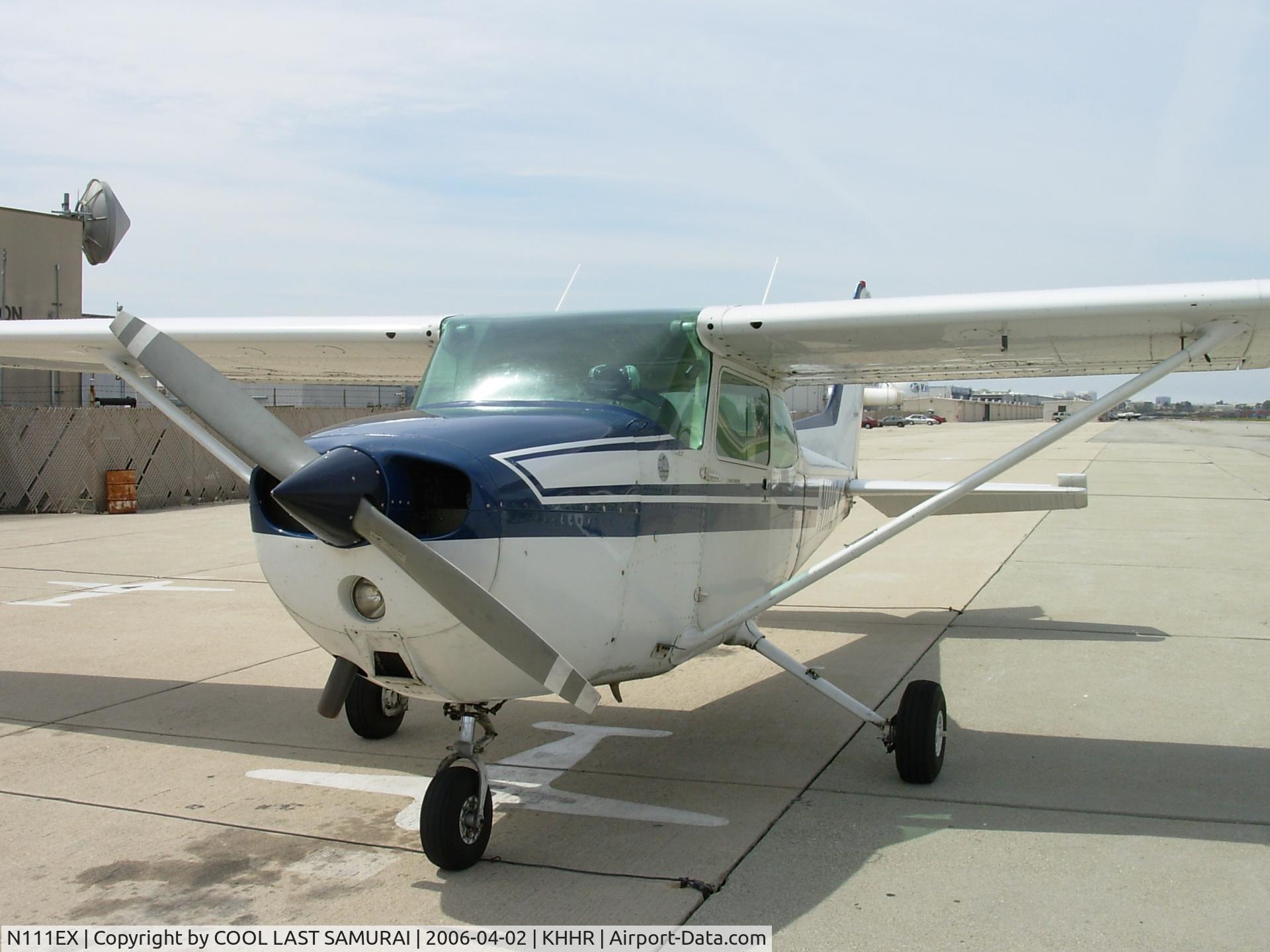 N111EX, 1981 Cessna 172P C/N 17275024, N111EX at KHHR Transient Parking