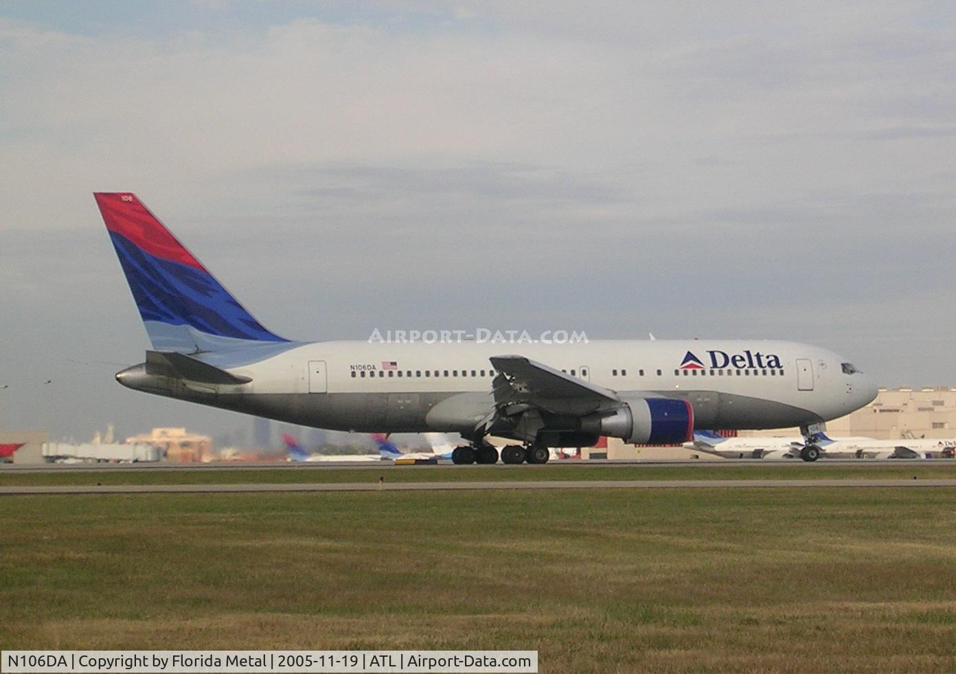 N106DA, 1982 Boeing 767-232 C/N 22218, Delta 767-200