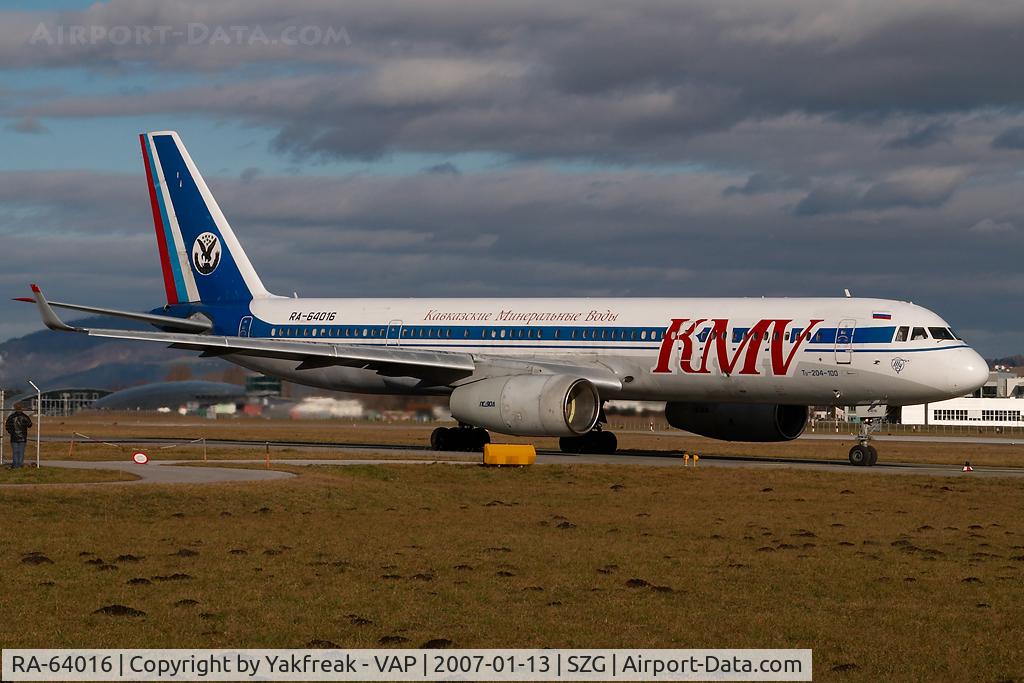 RA-64016, 1995 Tupolev Tu-204-100 C/N 1450742364016, KMV Tupolev 204
