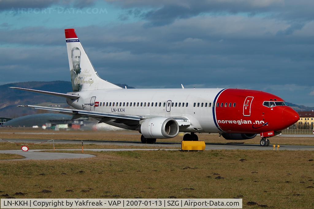 LN-KKH, 1990 Boeing 737-3K2 C/N 24328, Norwegian Boeing 737-300