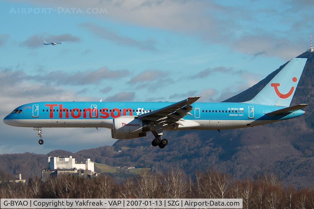 G-BYAO, 1994 Boeing 757-204 C/N 27235, Thomsonfly Boeing 757-200