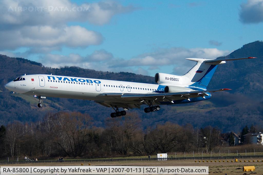 RA-85800, 1994 Tupolev Tu-154M C/N 94A984, Pulkovo Airlines Tupolev 154