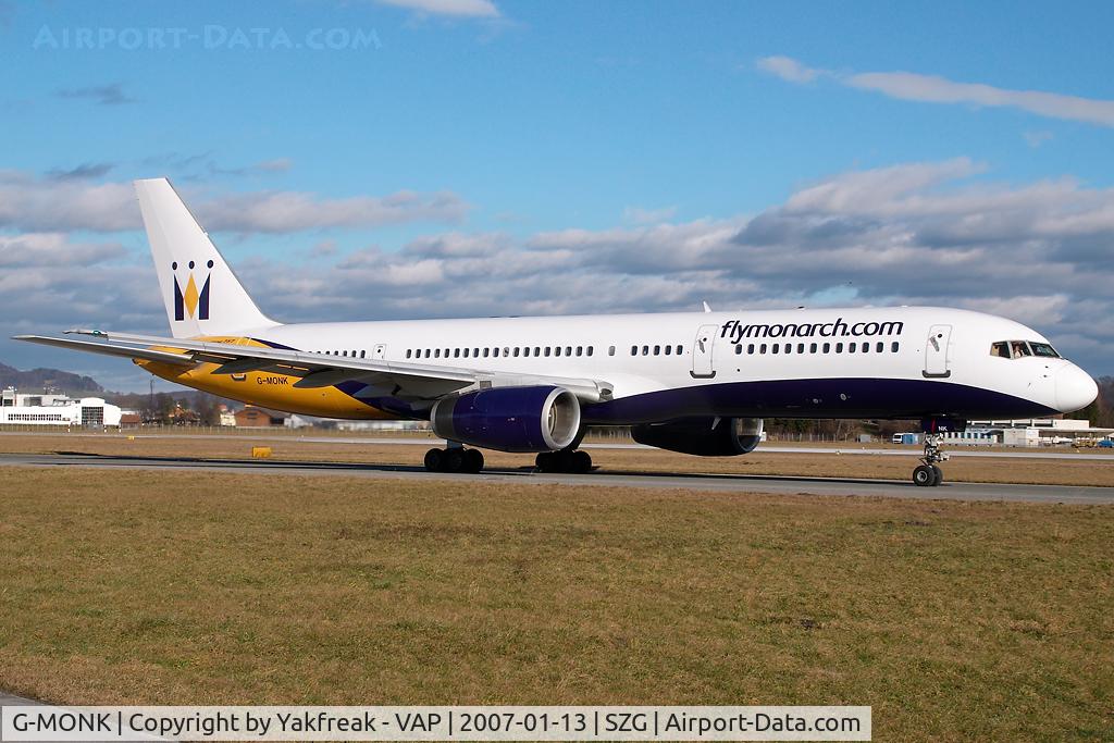 G-MONK, 1988 Boeing 757-2T7 C/N 24105, Monarch Boeing 757-200