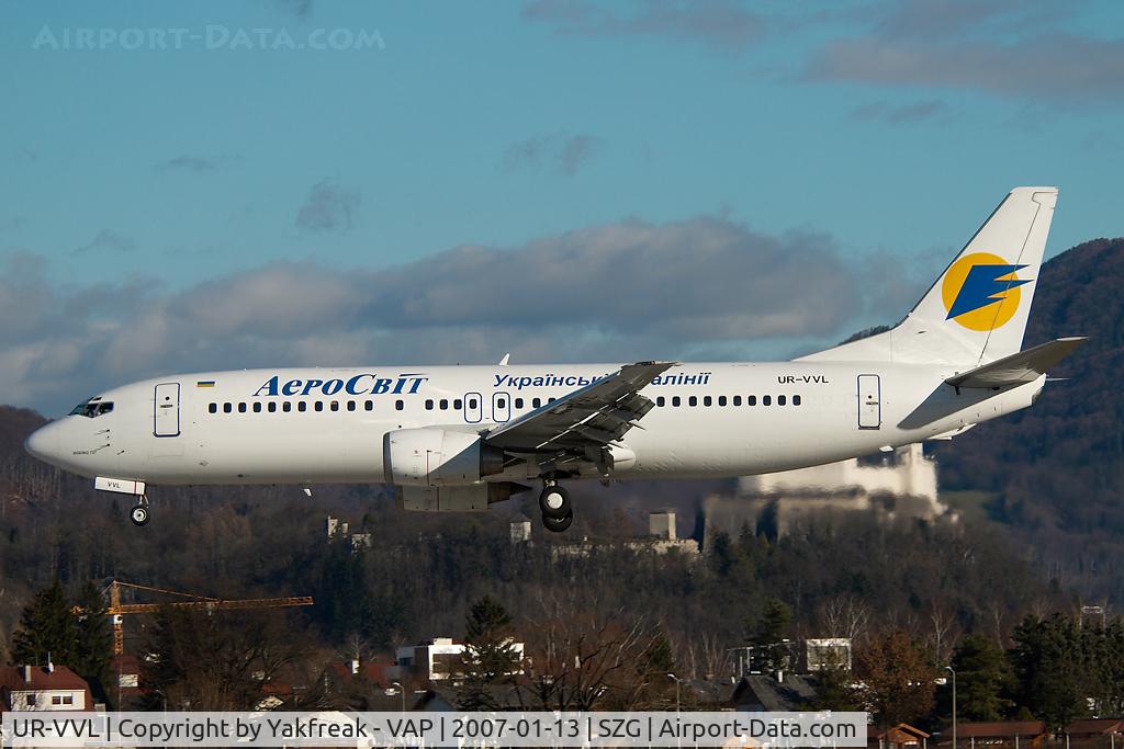 UR-VVL, Boeing 737-448 C/N 25052/2036, Aerosvit Boeing 737-400
