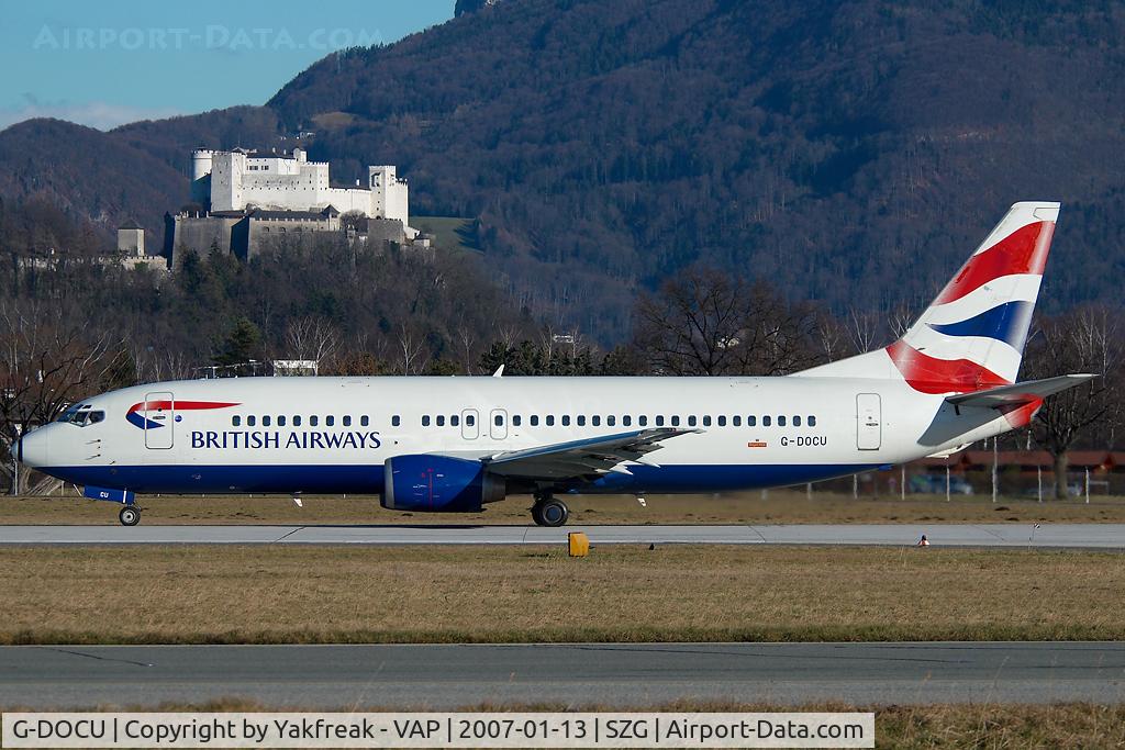 G-DOCU, 1992 Boeing 737-436 C/N 25854, British Airways Boeing 737-400