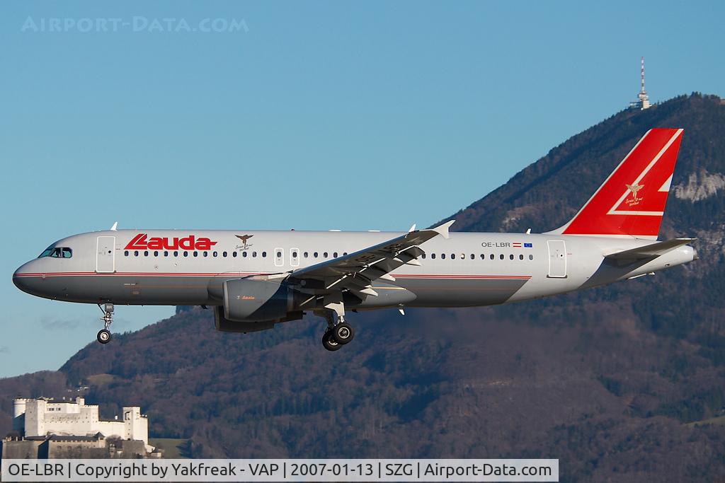 OE-LBR, 2000 Airbus A320-214 C/N 1150, Lauda Air Airbus 320