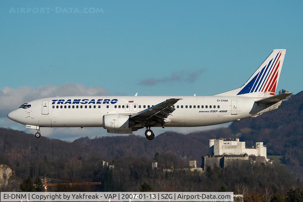 EI-DNM, 1989 Boeing 737-4S3 C/N 24166, Transaero Boeing 737-400