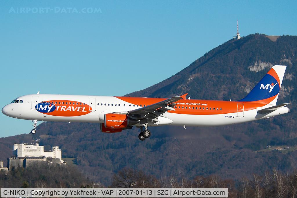 G-NIKO, 2000 Airbus A321-211 C/N 1250, My Travel Airbus 321