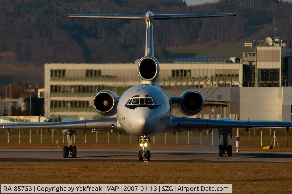 RA-85753, 1992 Tupolev Tu-154M C/N 92A935, Pulkovo Airlines Tupolev 154