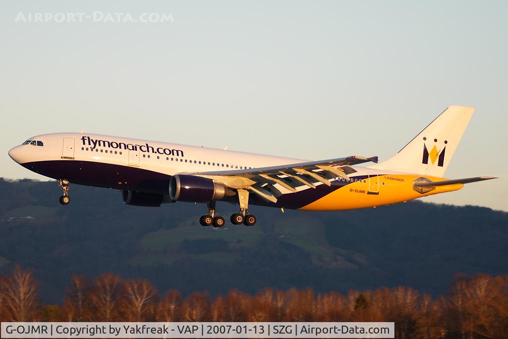 G-OJMR, 1991 Airbus A300B4-605R C/N 605, Monarch Airbus 300-600