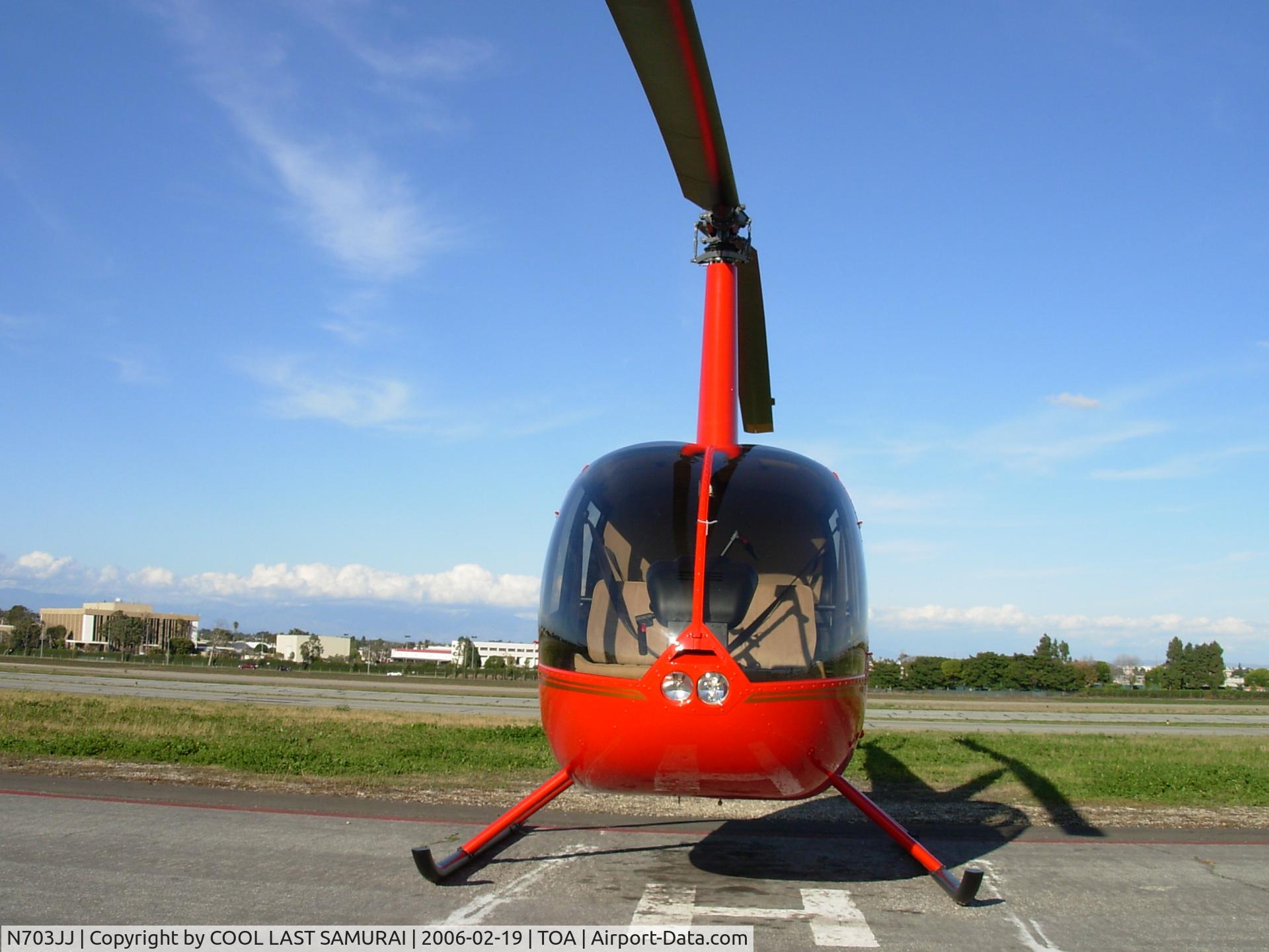 N703JJ, 2006 Robinson R44 C/N 1573, JJ Helicopters Robinson R44 at KTOA