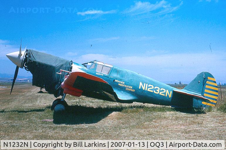 N1232N, 1943 Curtiss P-40N Warhawk C/N 27483, N1232N in California in May 1964.
