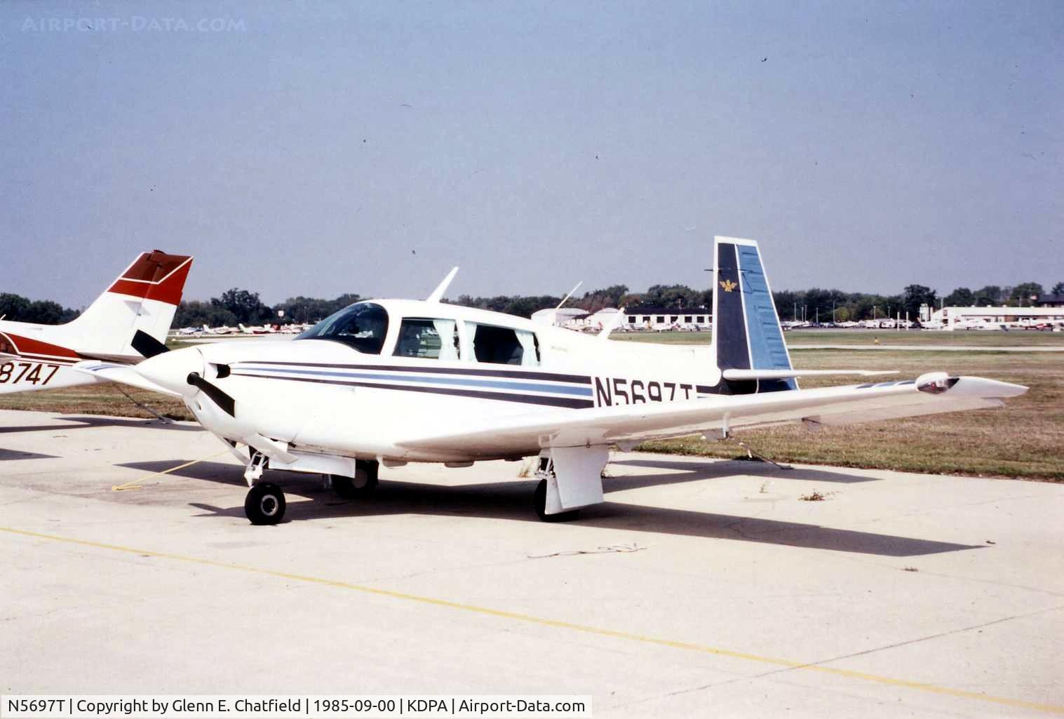 N5697T, Mooney M20J 201 C/N 241413, Photo taken for aircraft recognition training