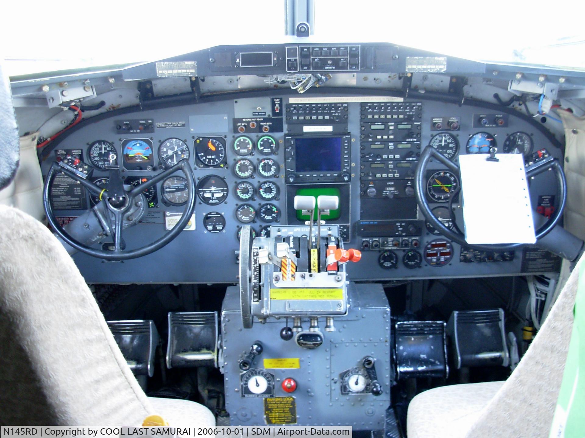 N145RD, 1942 Douglas DC-3-65TP (C-47A-90-DL) C/N 20175, N145RD cockpit