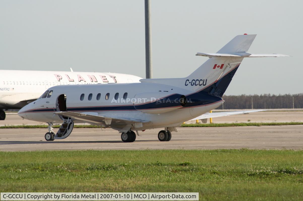 C-GCCU, 1987 British Aerospace BAe.125 Series 800A C/N 258105, Canadian jet