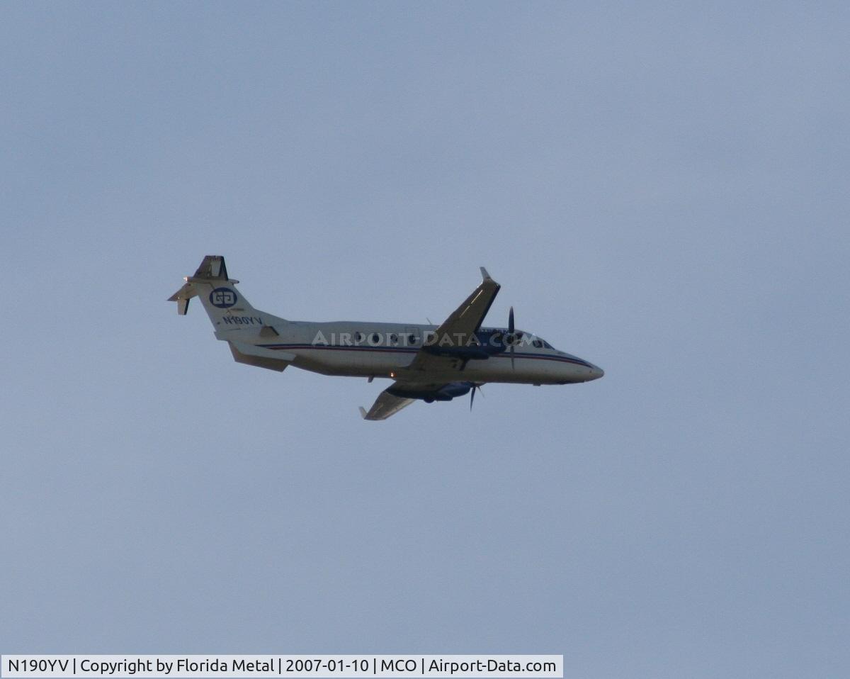 N190YV, 1995 Beech 1900D C/N UE-190, Gulfstream