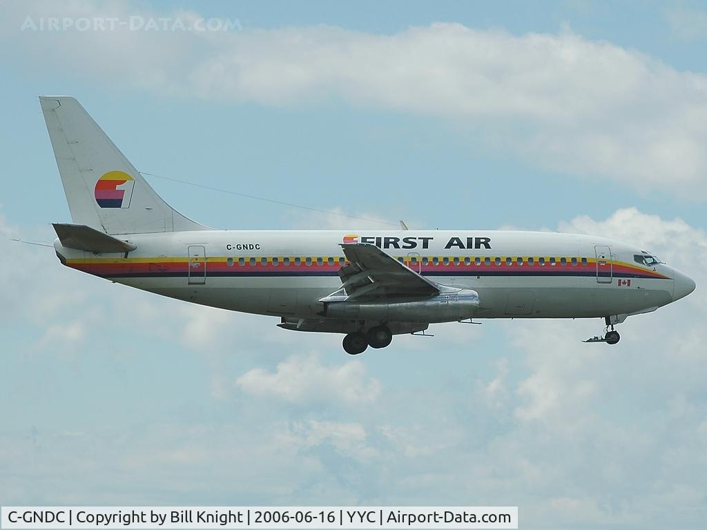 C-GNDC, 1979 Boeing 737-242C C/N 21728, Final for 34