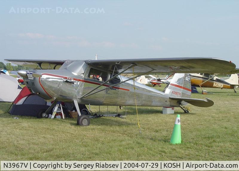 N3967V, 1948 Cessna 170 C/N 18286, EAA AirVenture 2004