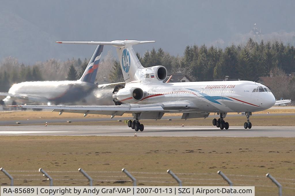 RA-85689, 1990 Tupolev Tu-154M C/N 90A860, Vladivostok Avia Tu154M