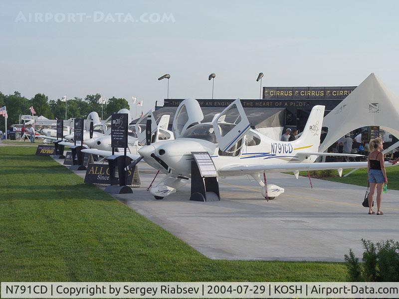 N791CD, Cirrus SR20 C/N 1424, EAA AirVenture 2004