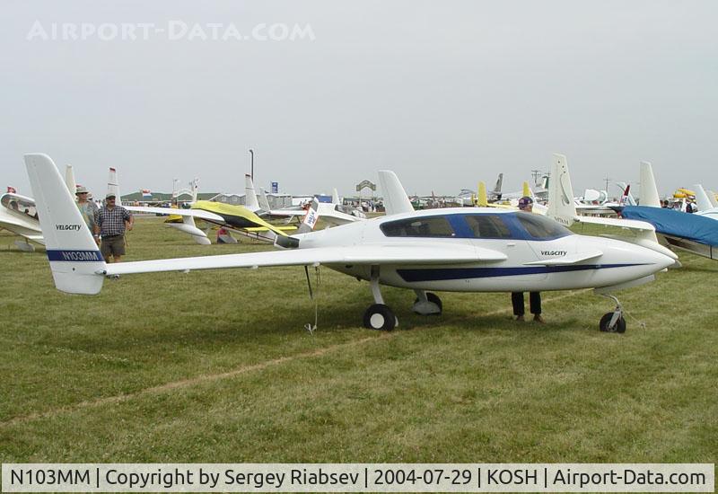 N103MM, 2001 Velocity Velocity Elite XL C/N 3RX013, EAA AirVenture 2004