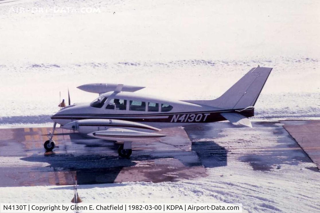 N4130T, 1965 Cessna 320D Executive Skyknight C/N 320D0030, Photo taken for aircraft recognition training