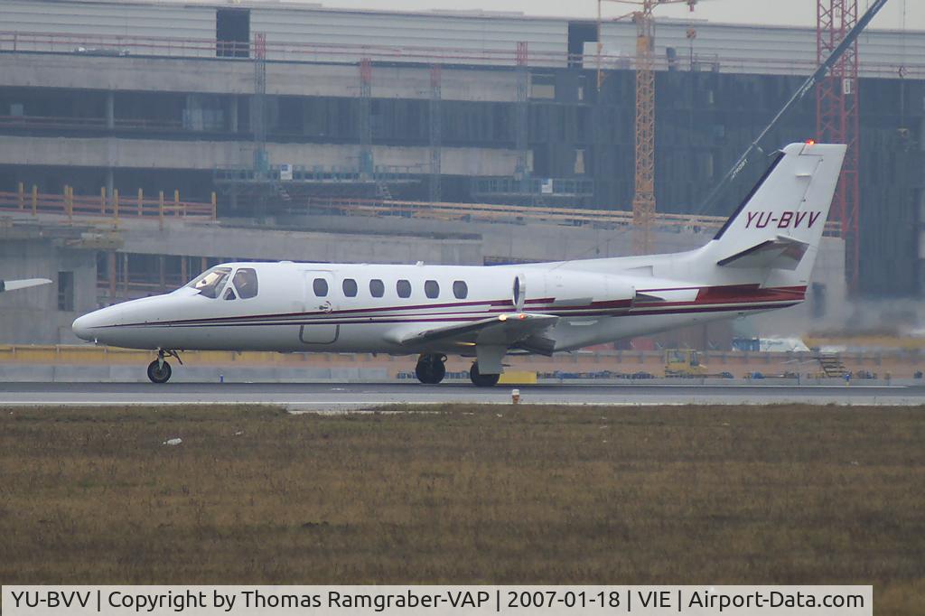 YU-BVV, 1981 Cessna 550 Citation II C/N 550-0272, Air Pink Cessna 550 Citation 2