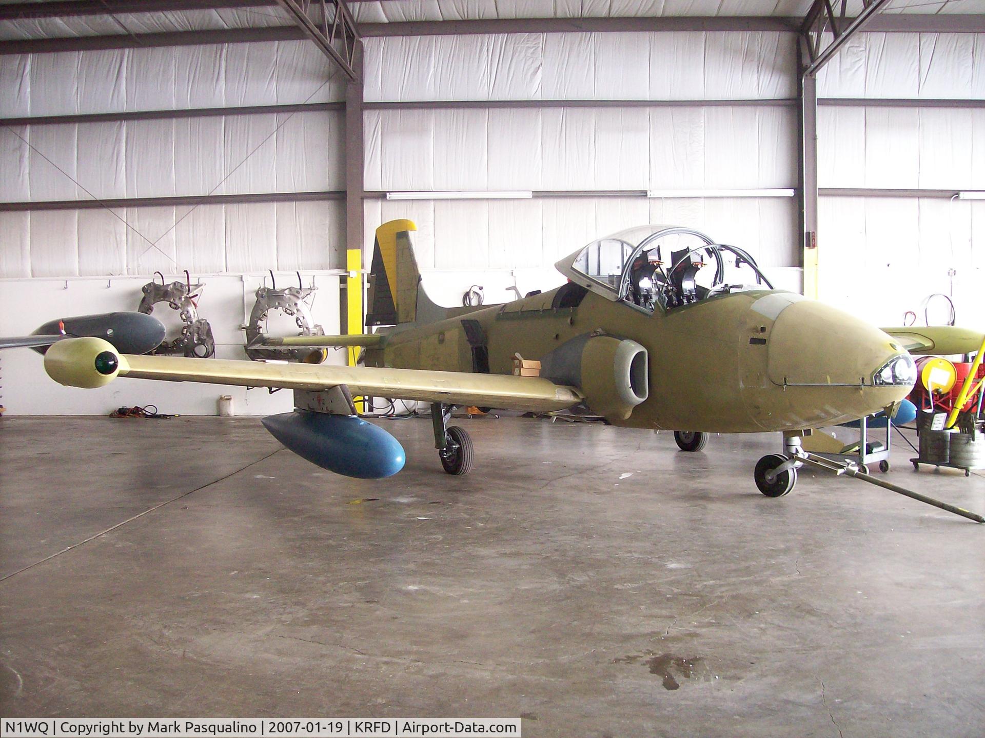 N1WQ, 1970 BAC 167 Strikemaster C/N 1932, BAC 167 with drop tanks installed
