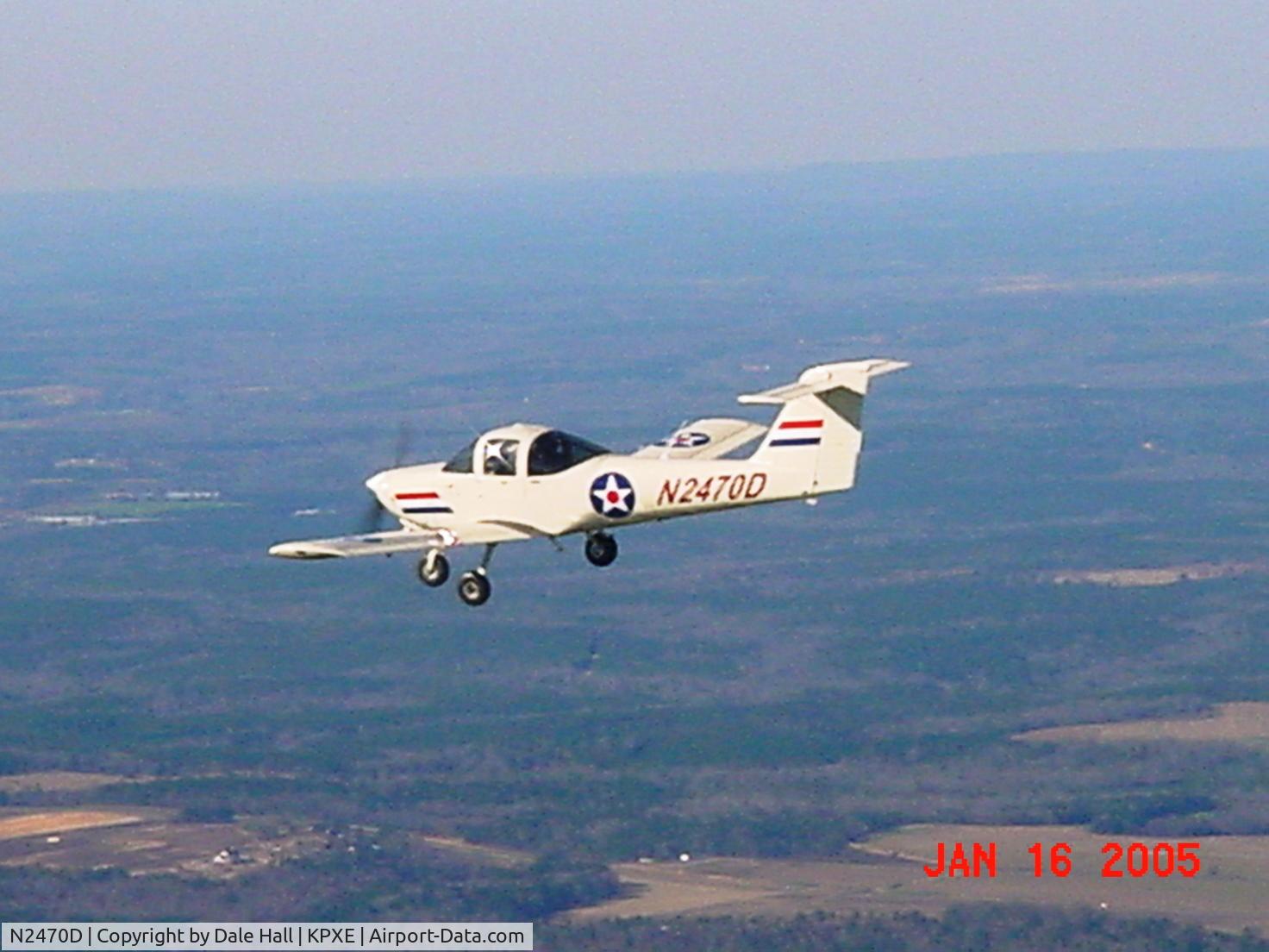 N2470D, 1978 Piper PA-38-112 Tomahawk C/N 38-79A0325, N2470D over middle Georgia