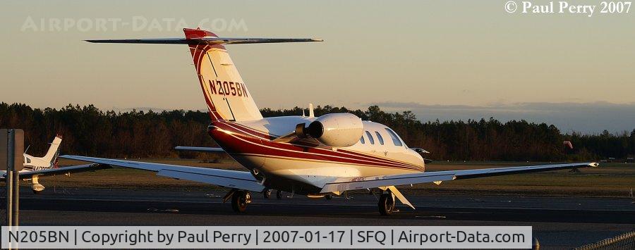 N205BN, 1994 Cessna 525 CitationJet C/N 525-0050, Looks like I caught up to her before the Registry did